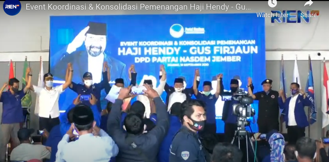 Moch Eksan NasDem: Dengan Konsolidasi, Haji Hendy-Gus Firjaun Menang Pilkada Jember 2020